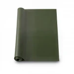 Plain Vinyl Wallpaper, size 15.6m×106cm, Dark olive green Color 