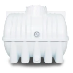 Water Tank 4000 Liter Polyethylene Horizontal 234x161 cm