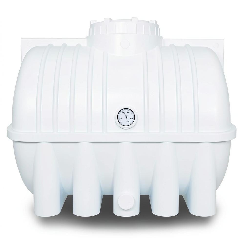 Water Tank 4000 Liter Polyethylene Horizontal 234x161 cm
