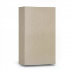 Plain Vinyl Wallpaper, Length 15.6 meters, Width 106 cm, Brown beige Color