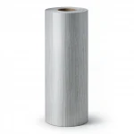 Striped Wallpaper, Vinyl Sheath, Length 15.6m, Width 100cm, Gray Color