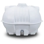 Water Tank Al-Furidi Horizontal Polyethylene 1500 Liter Capacity