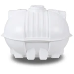 Water Tank Al-Furidi Horizontal Polyethylene 3000 Liter Capacity