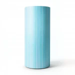  Wallpaper, Striped Design, Cyan Color, Size 15.6m×100cm 