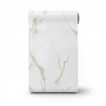  Wallpaper, Classic Design, beige with white Color, Size 15.6m×106cm 