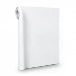 Plain Wall Covering, Dark White Color, Size 15.6m × 106cm 