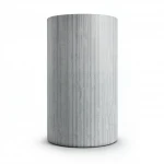 Striped Wallpaper, Vinyl Sheath, Length 15.6m, Width 100cm, Gray Color