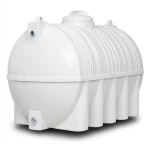 Water Tank Horizontal Polyethylene 1500 Liter Capacity