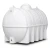 Water Tank Horizontal Polyethylene 5000 Liter Capacity - Image 1