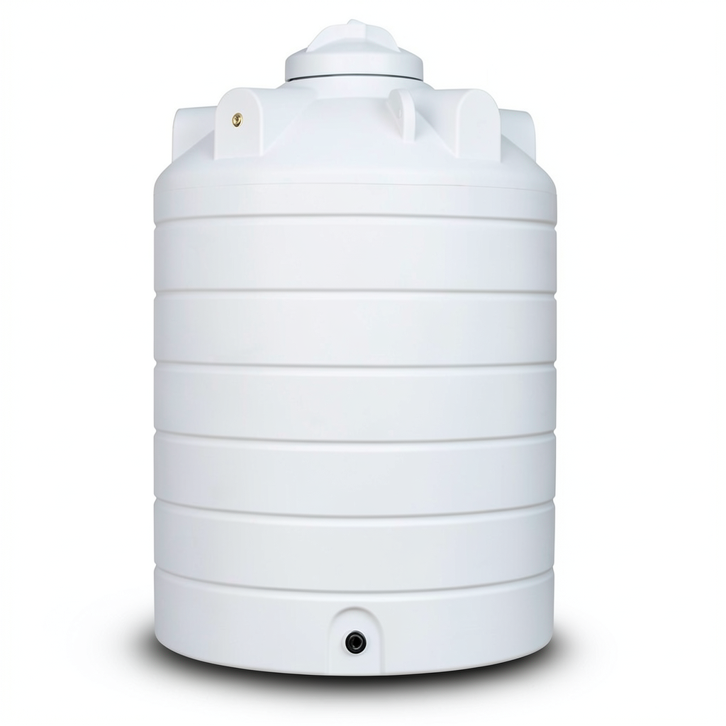 Water Tank Vertical Polyethylene 6000 Liter Capacity