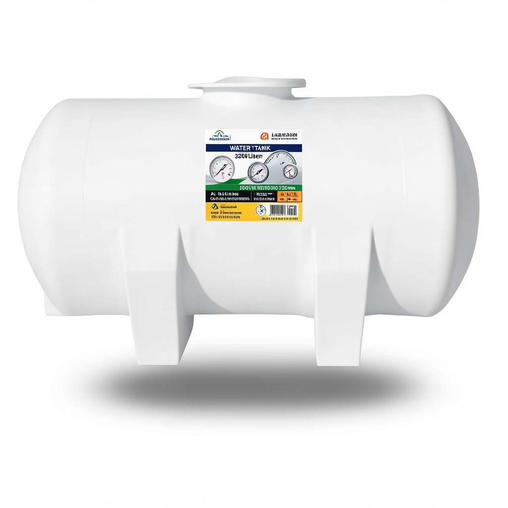 Water Tank 3200 Liter Fiberglass Horizontal 2650×1530×1530 mm | AL-Hussaini trading Est.