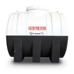 Horizontal Water Tank 1200 Liter Polyethylene, White/Black Layers | AL-Hussaini trading Est.