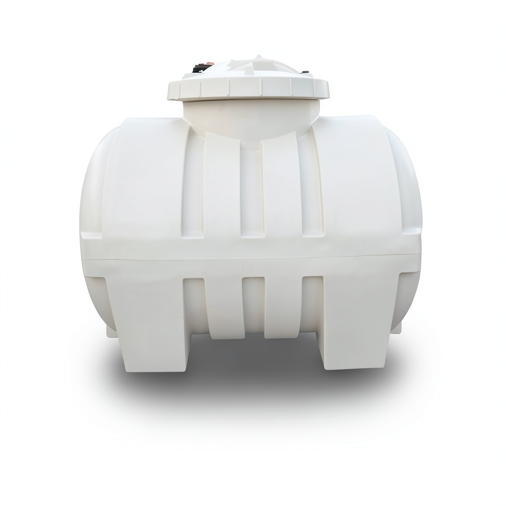 Water Tank 400 Liter Polyethylene Horizontal, Size 117x73x87 cm