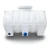 Water Tank Al-Mukhtar Horizontal Polyethylene 6000 Liter Capacity - Image 1