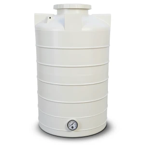 Water Tank Vertical 2500 Liter Polyethylene, Diameter 145 cm, Height 175 cm