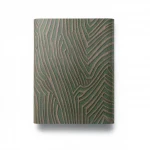 Classic Wall Decoration, Vinyl Sheath, Length 15.6m, Width 106cm, brown on green Color 