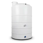 Water Tank Al-Qemah Vertical Fiberglass 20000 Liter, Size 2.90×3×3.10 m