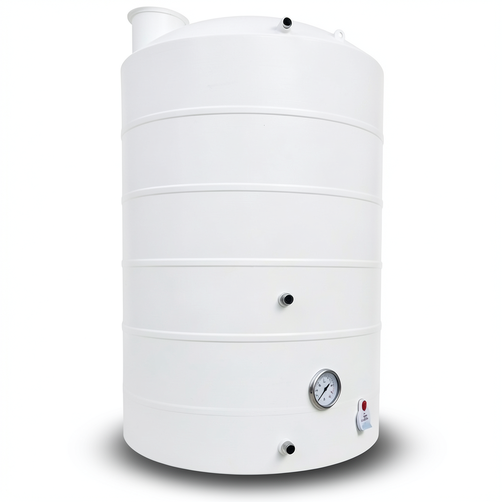 Water Tank 24000 Liter Fiberglass Vertical 3.45×3×3.10 m