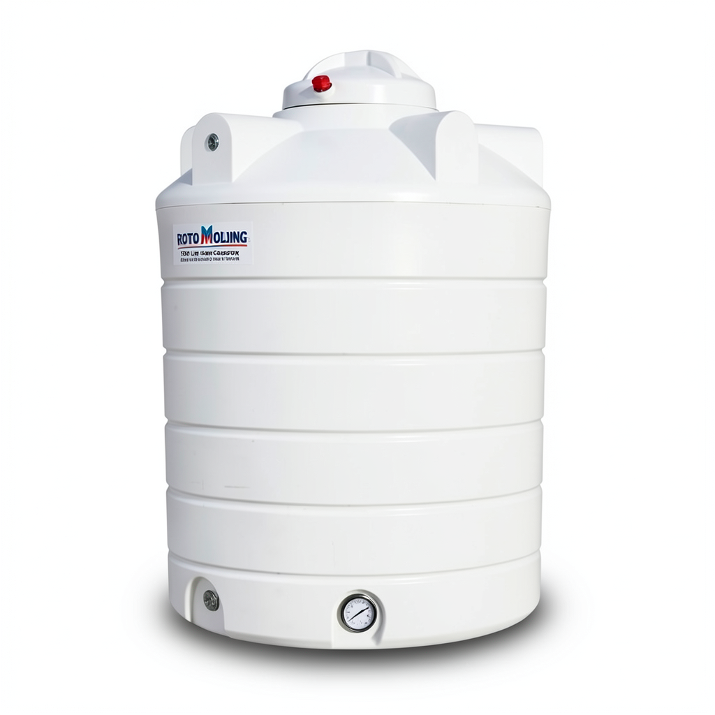 Roto Molding Water Tank 1500 Liter Capacity Diameter 126.5 cm Vertical | Al Zamil Tanks