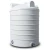 Water Tank Vertical Fiber Glass 2000 Liter Capacity 126×160 cm - Image 1