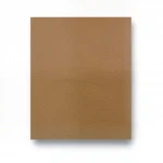 Plain Vinyl Wallpaper, size 15.6m×100cm, Coconut brown Color 