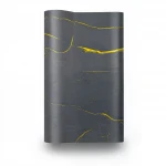 Wallpaper, Classic Design, dark gray with yellow Color, Size 15.6m×106cm 
