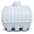 Water Tank Rayan Horizontal Polyethylene 250 Liter, Length 80 cm - Image 1