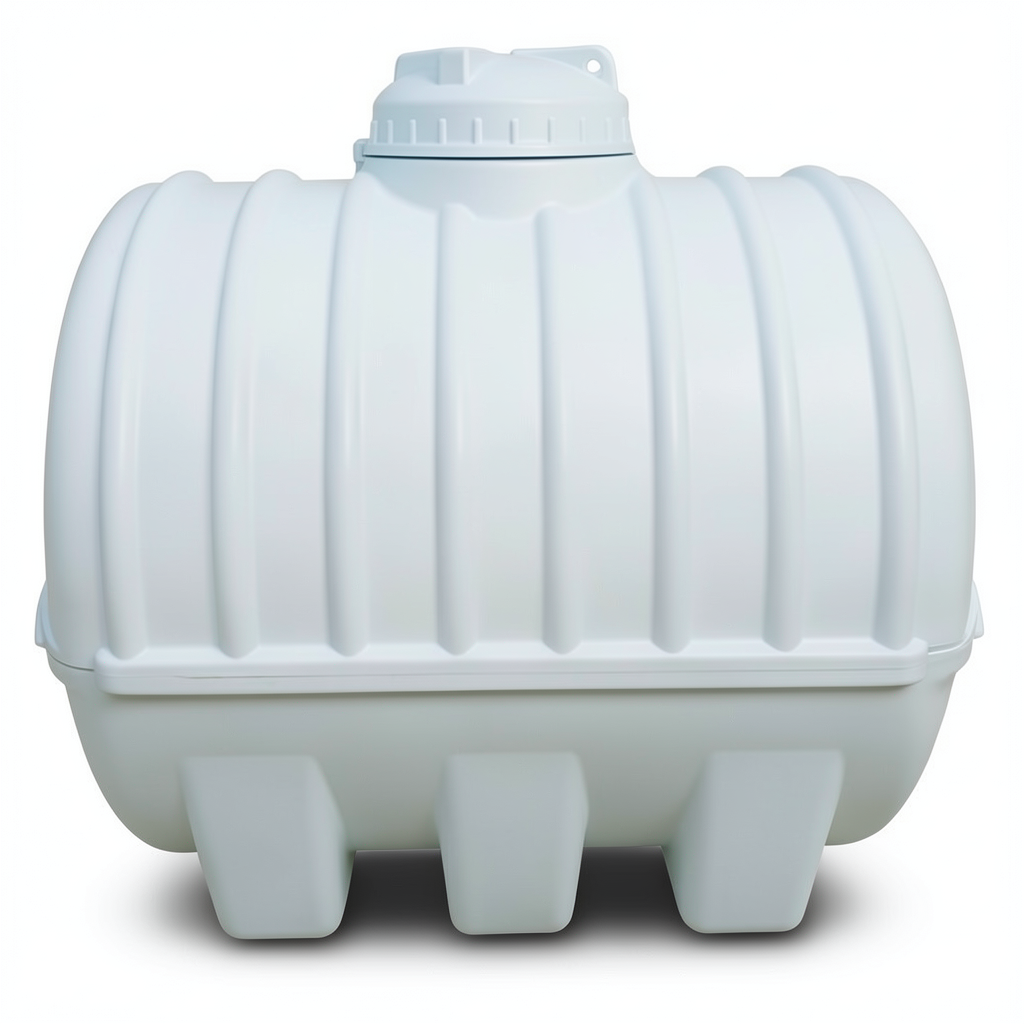 Water Tank Rayan Horizontal Polyethylene 1500 Liter, Length 155 cm