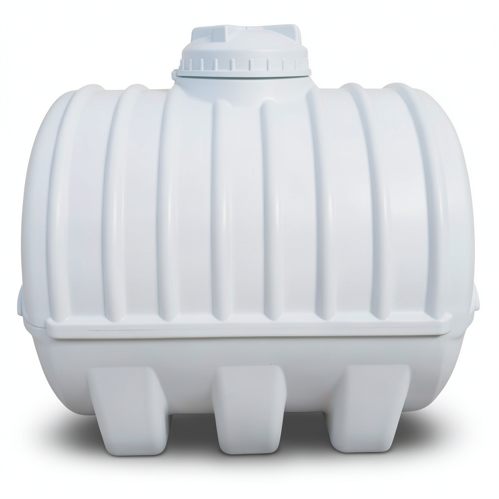 Water Tank Rayan Horizontal Polyethylene 2000 Liter, Length 170 cm