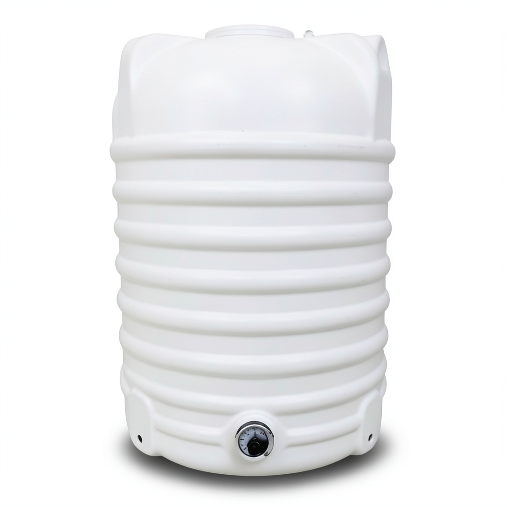 Water Tank Vertical 3000 Liter Polyethylene, Height 195 cm
