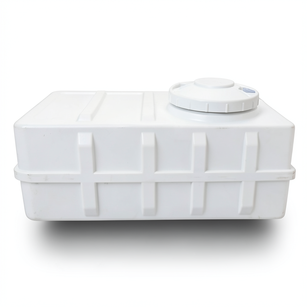 Water Tank Horizontal Square Polyethylene 550 Liter Long
