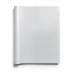 Plain Vinyl Wallpaper, Length 15.6 meters, Width 100 cm, Gray white Color 