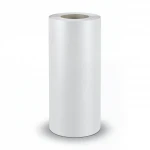 Plain Vinyl Wallpaper, Length 15.6 meters, Width 100 cm, Gray white Color 