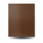 Plain Vinyl Wallpaper, size 15.6m×100cm, Shade brown Color 