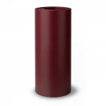 Plain Vinyl Wallpaper, Length 15.6 meters, Width 100 cm, Dark Red Color 