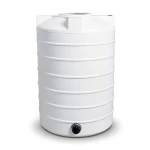 Water Tank Vertical Polyethylene 2000 liter Capacity, 1400mm Diameter