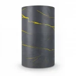 Wallpaper, Classic Design, dark gray with yellow Color, Size 15.6m×106cm 