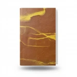 Classic Wall Covering, Vinyl Sheath, Length 15.6m, Width 106cm, brown with yellow Color