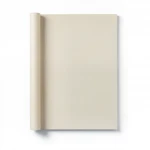 Plain Vinyl Wallpaper, size 15.6m×106cm, beige Color