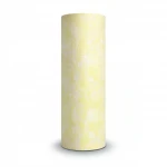 Classic Wall Covering, Vinyl Sheath, Length 15.6m, Width 106cm, yellow on beige Color 