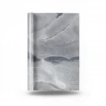 Classic Wall Covering, Vinyl Sheath, Length 15.6m, Width 106cm, Gray with black and white Color