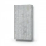 Classic Wall Decoration, Vinyl Sheath, Length 15.6m, Width 106cm, Gray with brown Color 