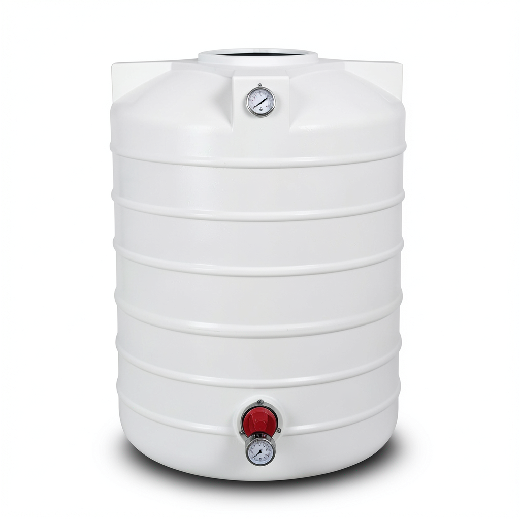 Water Tank Vertical Polyethylene 3000 liter, Length 193 cm