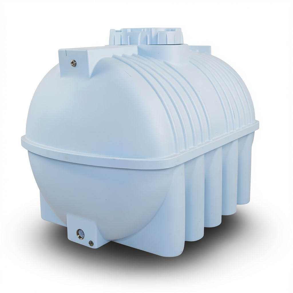 Al Arabia Water Tank Polyethylene Horizontal 300 Liter Capacity