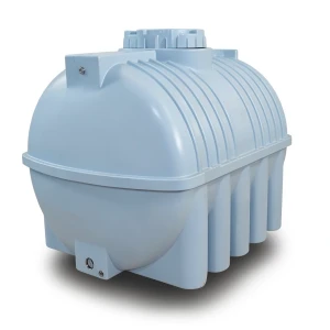خزان مياه أفقي بولي ايثيلين سعة 4500 لتر، طول 274 سم