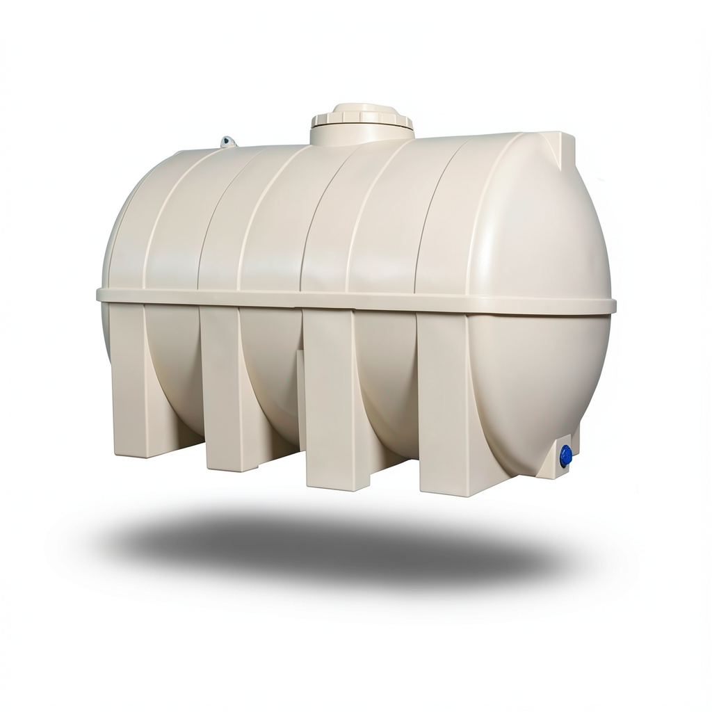 Water Tank Al Kawthar Horizontal Polyethylene 1500 Liter 177×114×123 cm