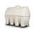 Water Tank Al-Kawthar Horizontal Polyethylene 2500 Liter, Size 209×132×143 cm - Image 1