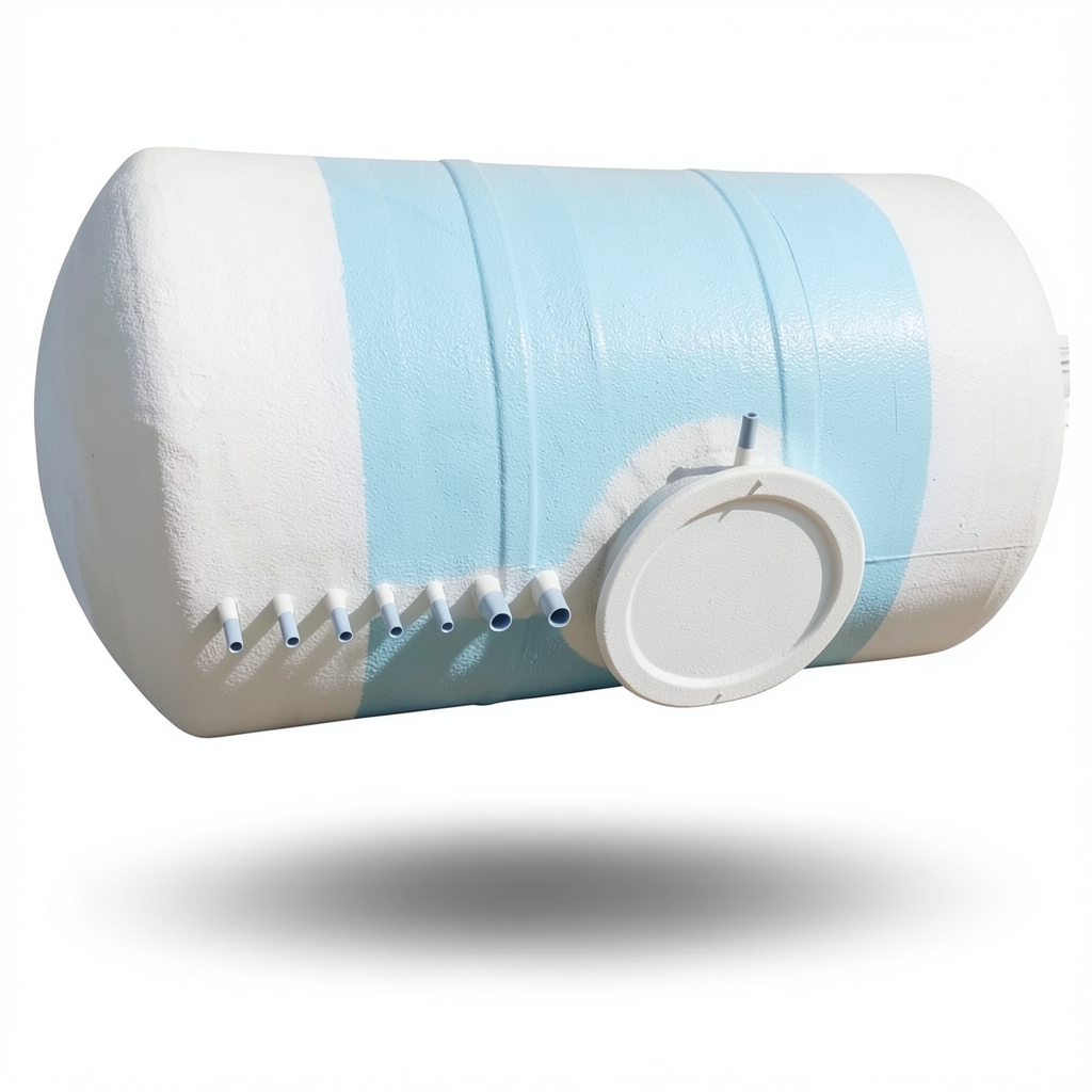 Water Tank 5000 Liter Fiberglass Underground 2.60×1.60×1.70 m