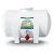 Water Tank Al-Hussaini Horizontal Fiberglass 3000 Liter, Size 2500×1250×1530 mm | AL-Hussaini trading Est. - Image 1