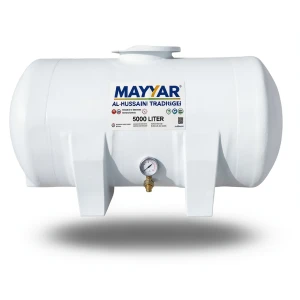 Water Tank 5000 Liter Fiberglass 4050×1250×1530 mm Horizontal | AL-Hussaini trading Est.
